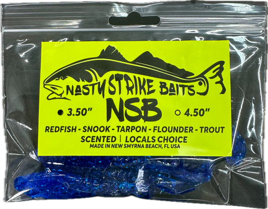 3.5" Nasty Strike Baits Blue Crab